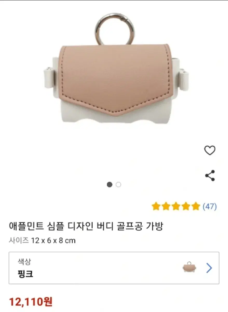 골프공가방 미사용 새제품